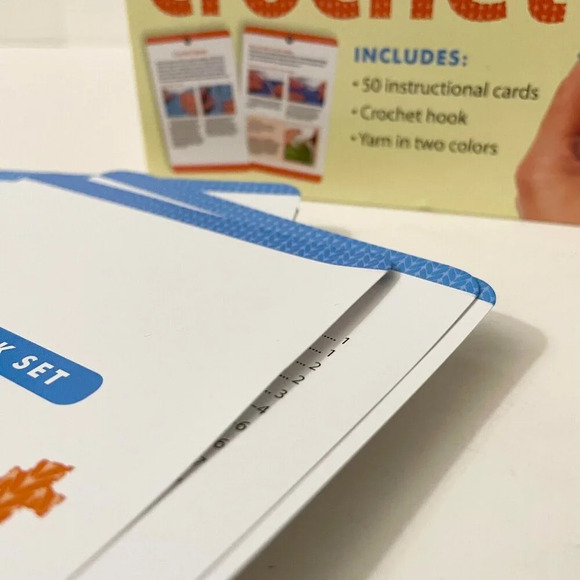 2013 Visual  Deck Set Crochet Thunder Bay Press - Picture 9 of 16